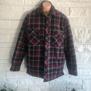 bc clothing men's flannel shirt jacket